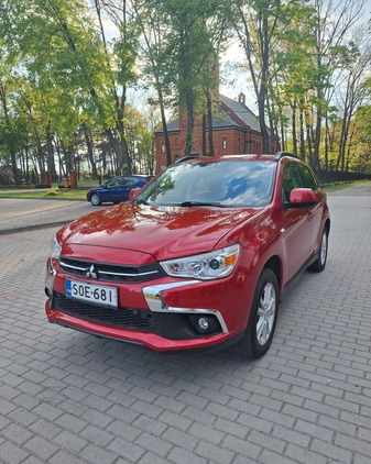 Mitsubishi ASX cena 54900 przebieg: 86000, rok produkcji 2018 z Czersk małe 79